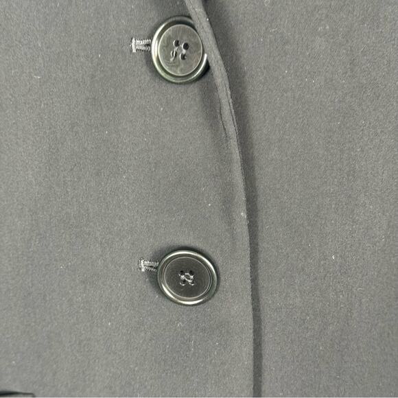 Lafayette 148 New York Women’s Petite Black 3 Button Lined Blazer Size 4 - Picture 4 of 8